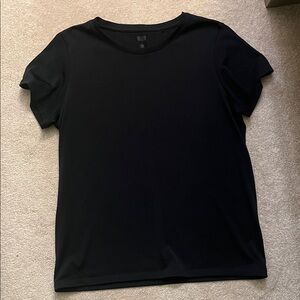 Uniqlo Dark Navy with Holes on Back Breathable Active Tee